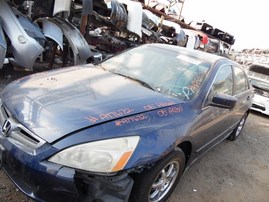 2005 HONDA ACCORD LX NAVY BLUE 4DR 2.4L AT A17672